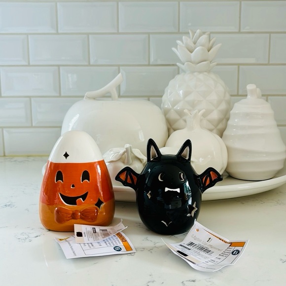 Target Bulleyes Light Up Halloween Ceramic figurines - Picture 3 of 15